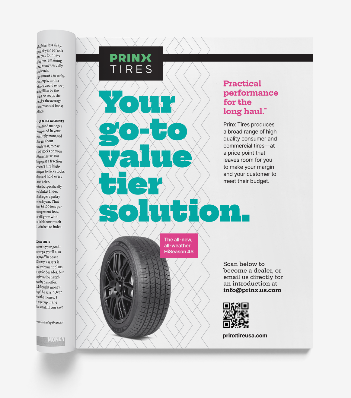 PRX print ad plt