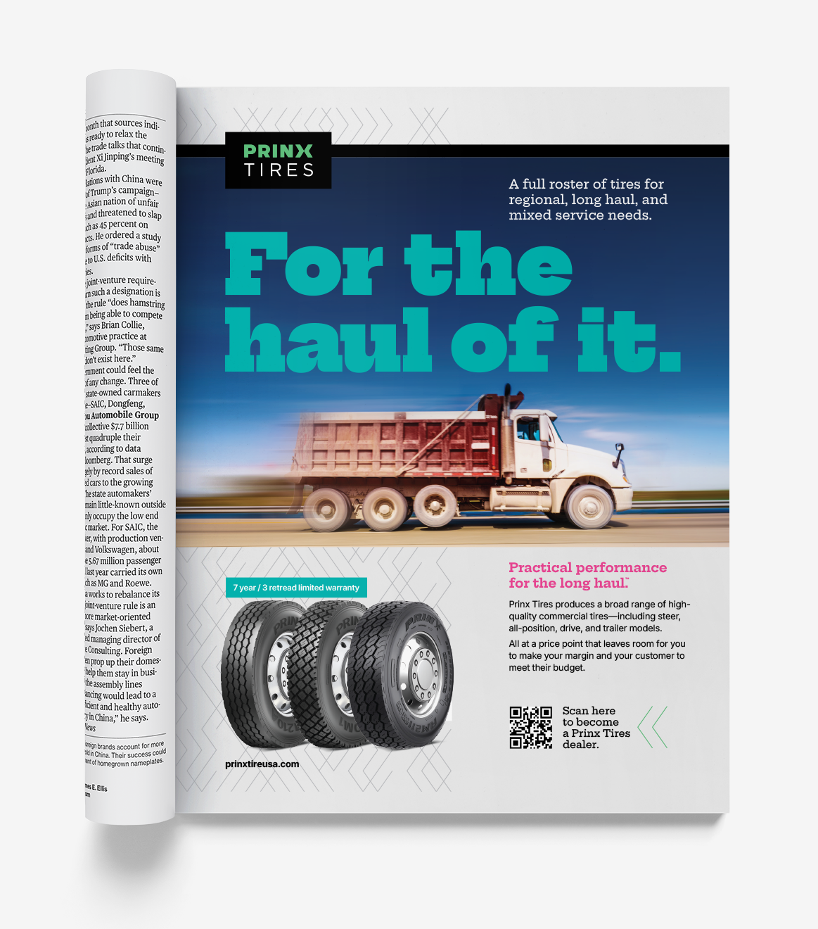 PRX print ad tbr